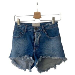 One Teaspoon High Waist Bonita Shorts Size 26 NEW